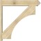 Ekena Millwork Westlake Rough Sawn Arts and Crafts Outlooker, Douglas Fir, 8"W x 44"D x 44"H OUT08X44X44WTL03RDF - alternate 2